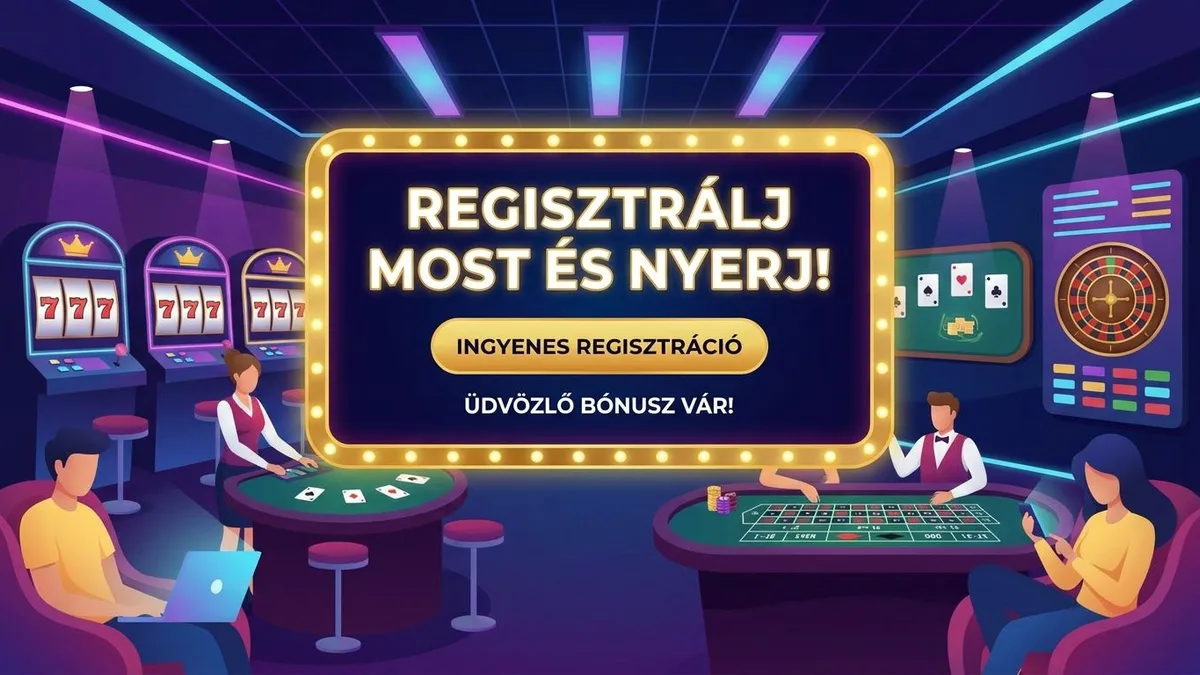 Regisztráció bónusszal
