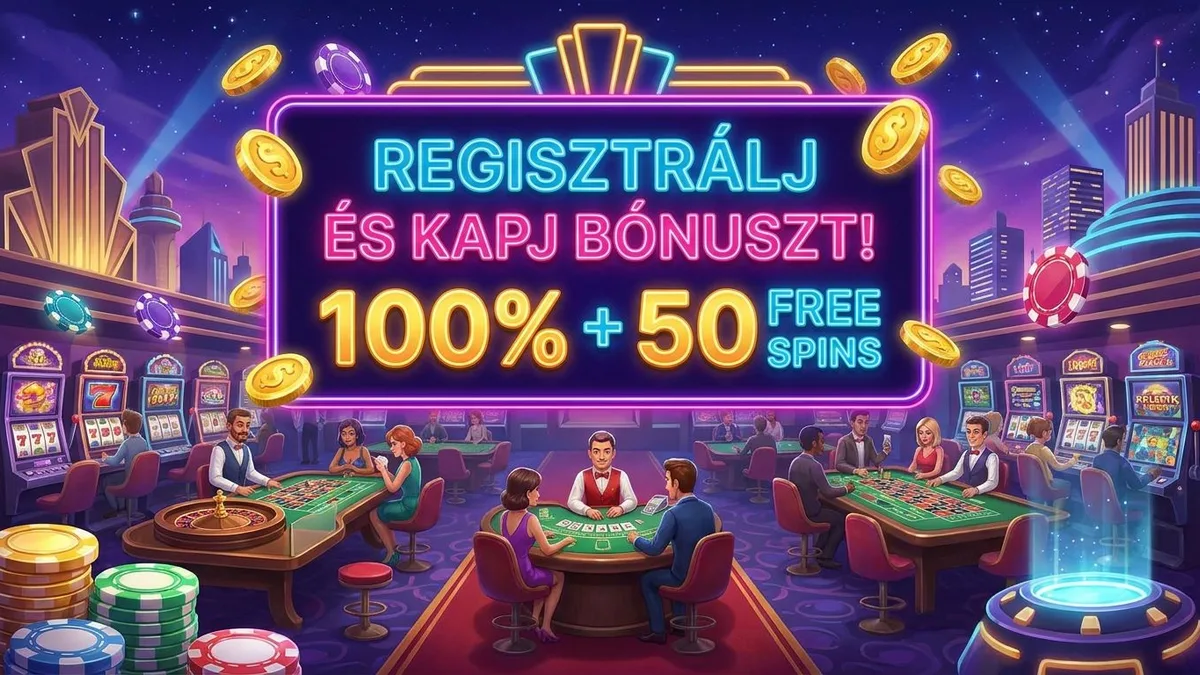 Regisztráció bónusszal